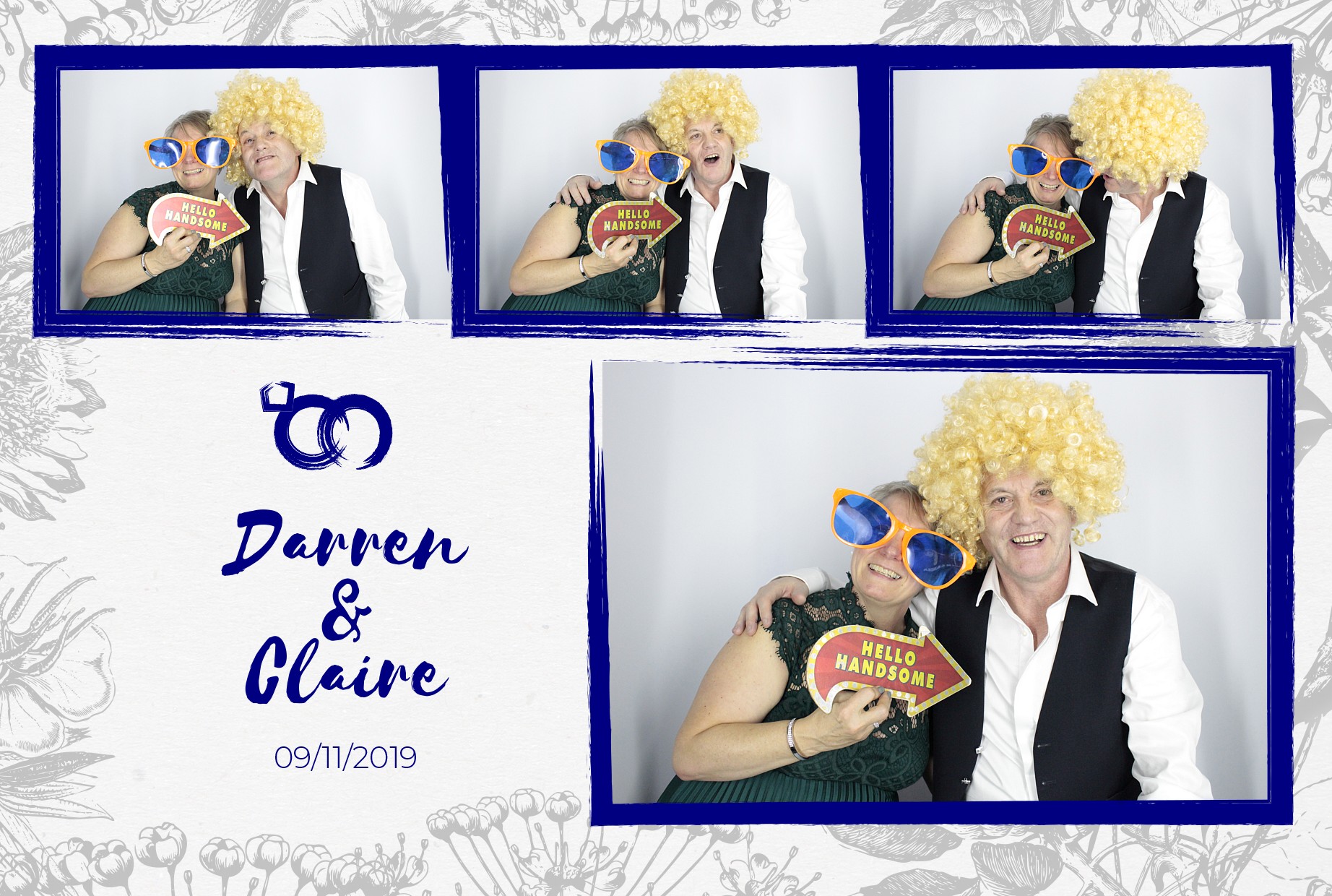 Darren and Claire’s Wedding  | View more photos from the event at gallery.myphotoboothexperience.co.uk/u/MyPhotoBoothExperienceLtd/Darren-and-Claire’s-Wedding